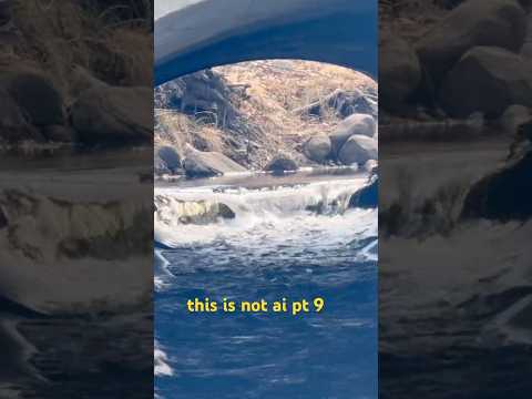 I made this nature video without AI part 9 | #Water #nature  #river #riversounds #tunnel #vibes