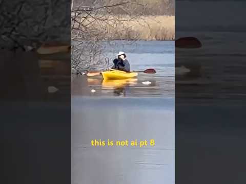i made this without ai part 8 | #thisisnotai | lake boat man is here clean up the fish kill