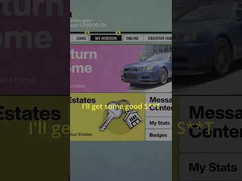 When you know you're lucky in Forza