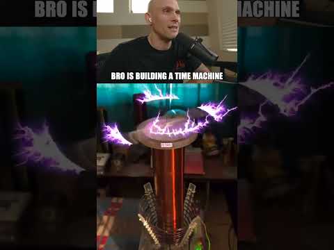Bro is building a time machine